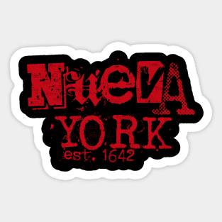 Nueva York 1642 12.0 Sticker